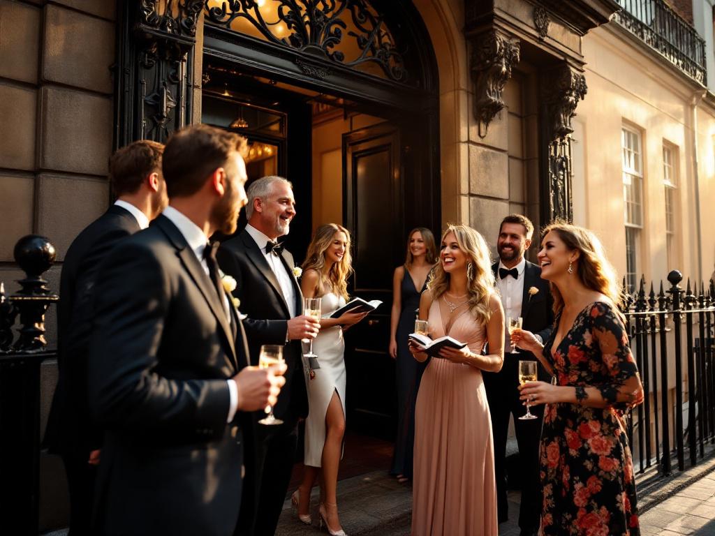 The Bibliophiles for Keir launch event, Downing Street, with founding members